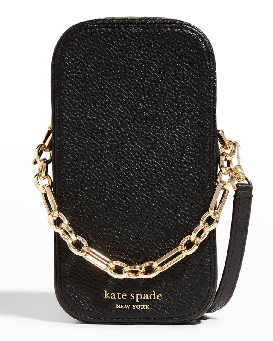 Kate Spade Carlyle Pebbled Leather Medium Shoulder Bag Black