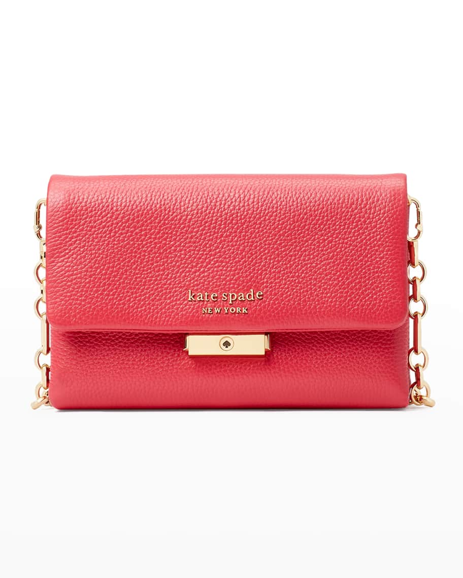 kate spade new york carlyle leather wallet on chain bag | Neiman Marcus