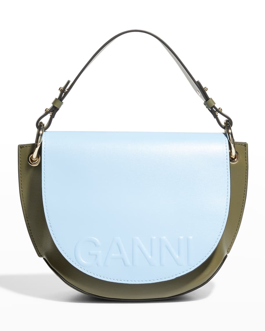 Ganni Recycled Leather Bag Neiman Marcus