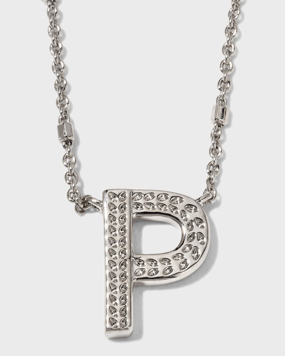 Kendra Scott Letter P Pendant Necklace Neiman Marcus