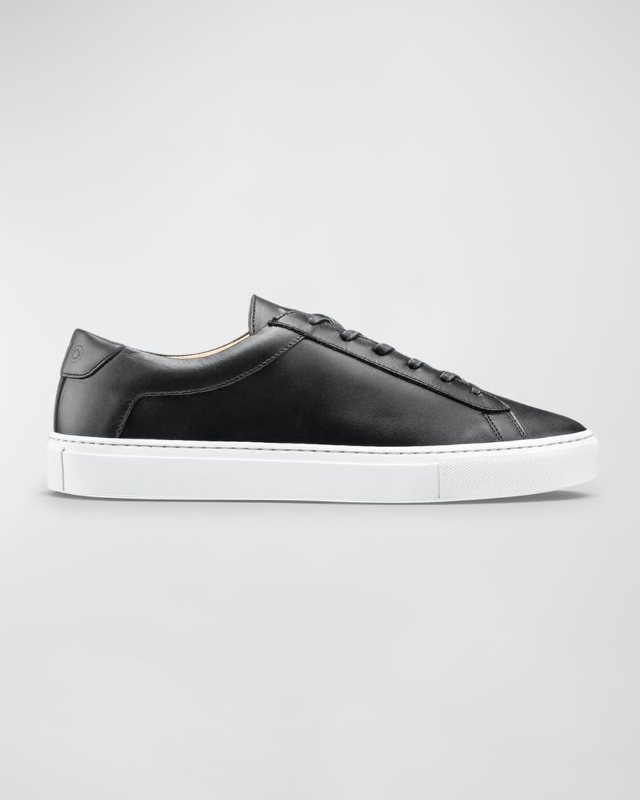 Koio Capri Tonal Leather Low-Top Sneakers | Neiman Marcus