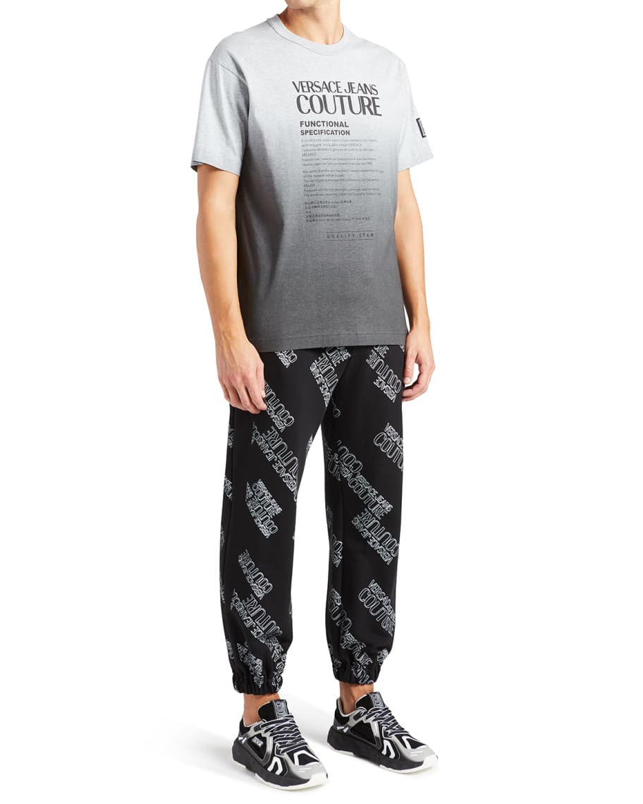 Versace Jeans Couture Men's Degrade Logo T-Shirt | Neiman Marcus