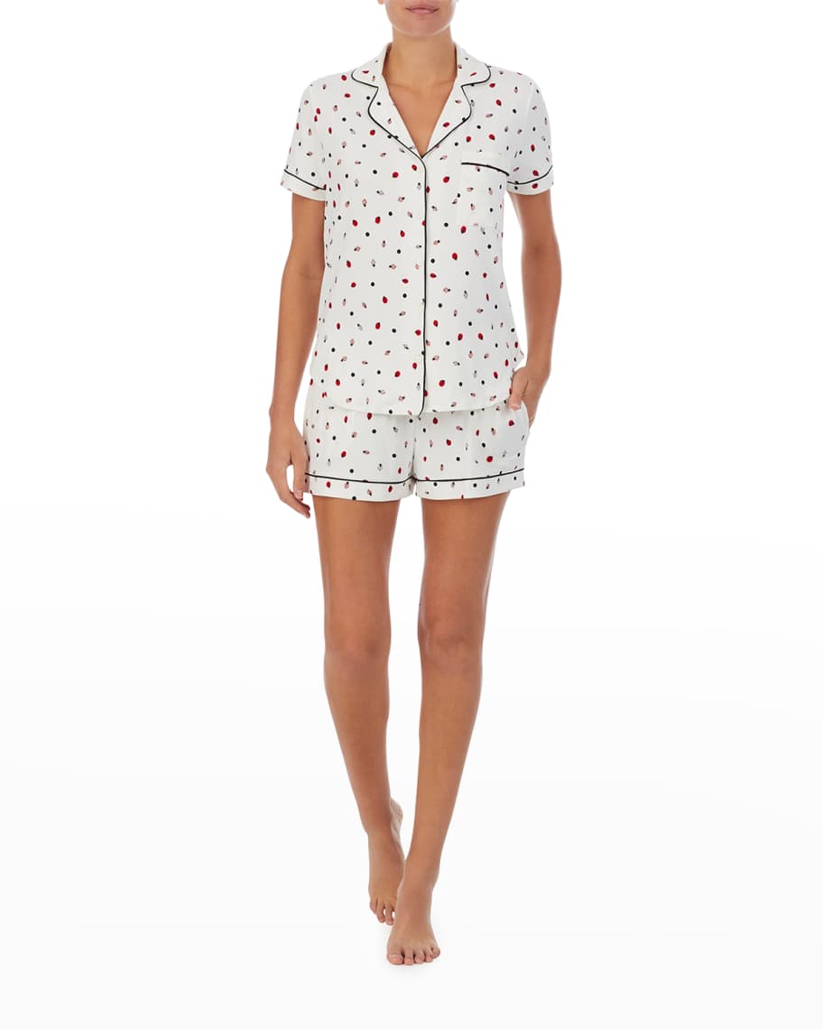 kate spade new york shorty pajama set | Neiman Marcus