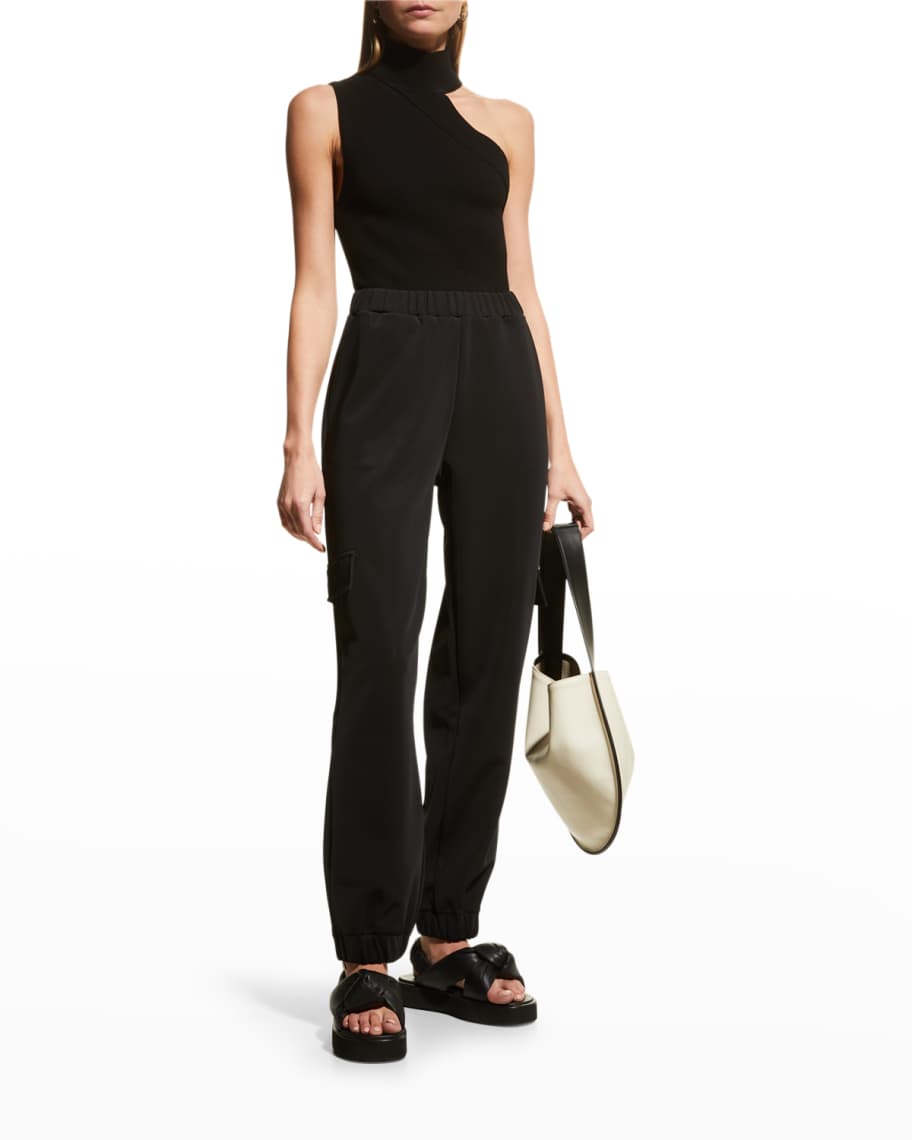 Wolford Net Overlay Utility Trousers | Neiman Marcus