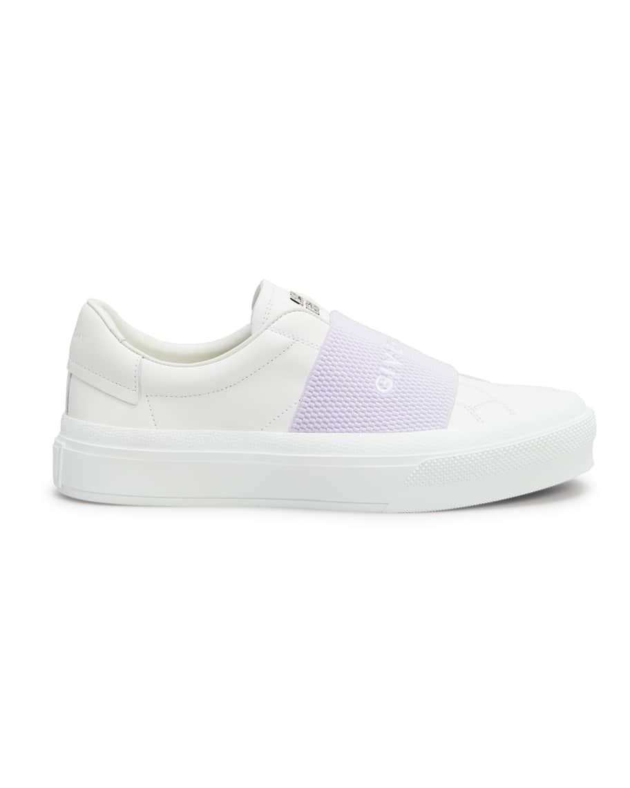 Givenchy City Court Logo Slip on Sneakers Neiman Marcus