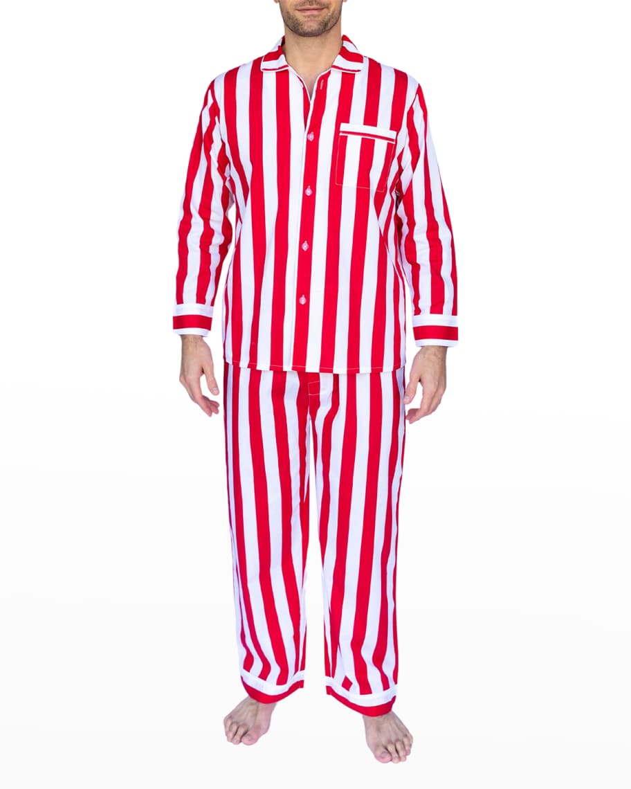 Sant and Abel Men's LongSleeve Stripe Pajama Set Neiman Marcus