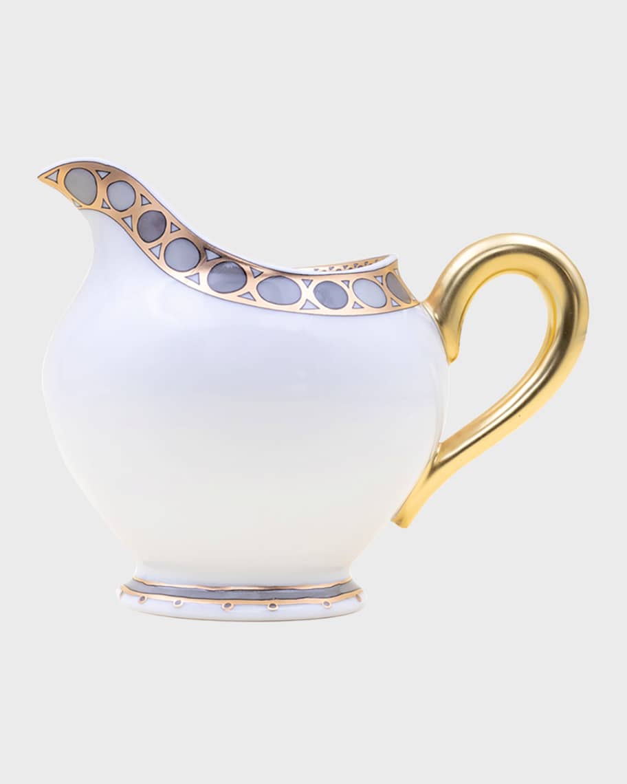 Haviland & Parlon Syracuse Taupe Creamer | Neiman Marcus