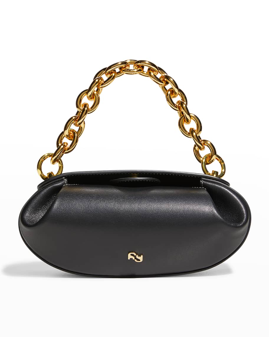 Yuzefi Dinner Roll Napa Leather Shoulder Bag Neiman Marcus