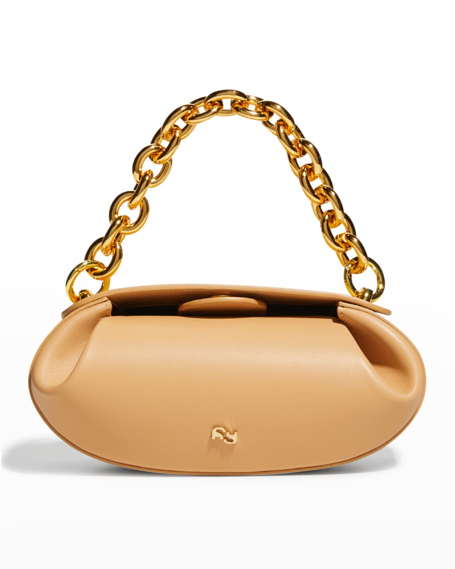 Yuzefi Dinner Roll Napa Leather Shoulder Bag Neiman Marcus