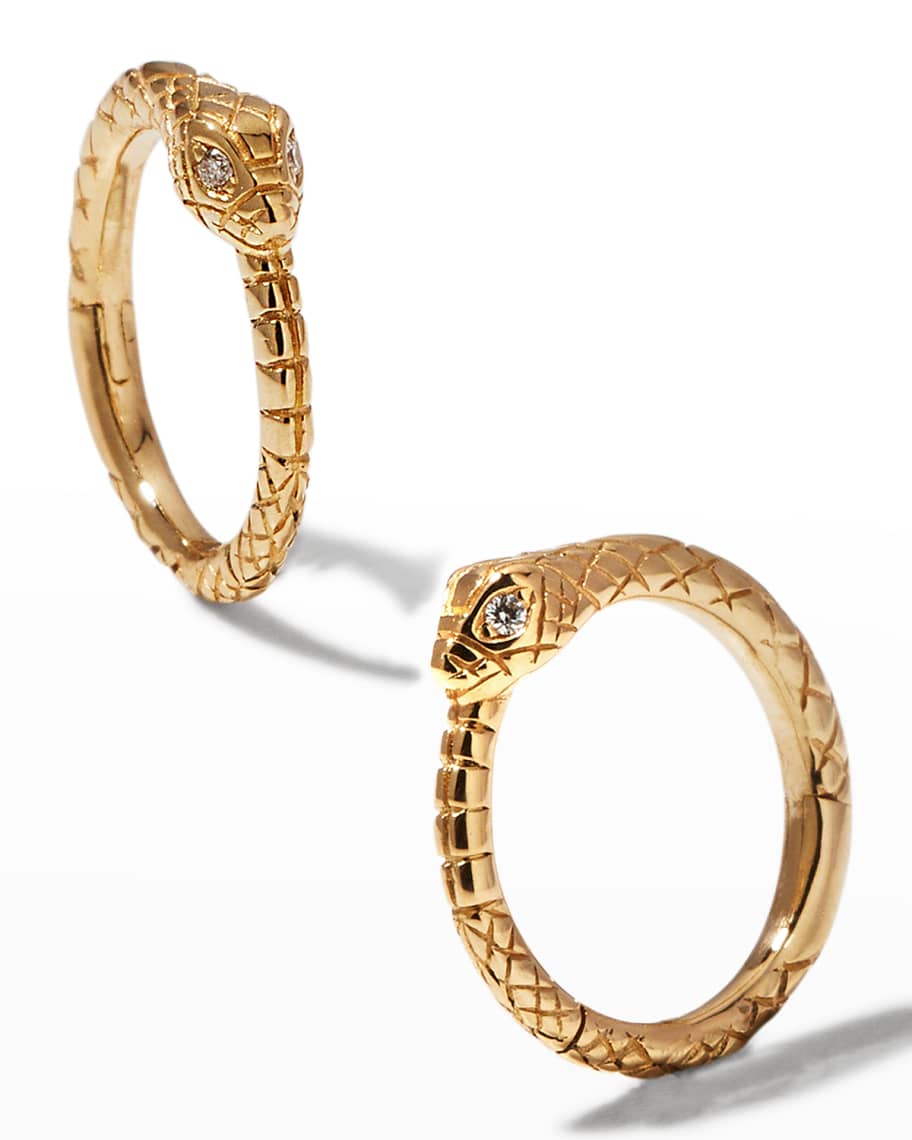Pamela Love 8mm Serpent Clicker Earring Single Neiman Marcus