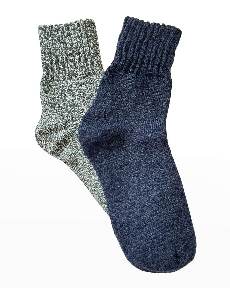 Stems Melange Cozy Socks 2-Pack | Neiman Marcus