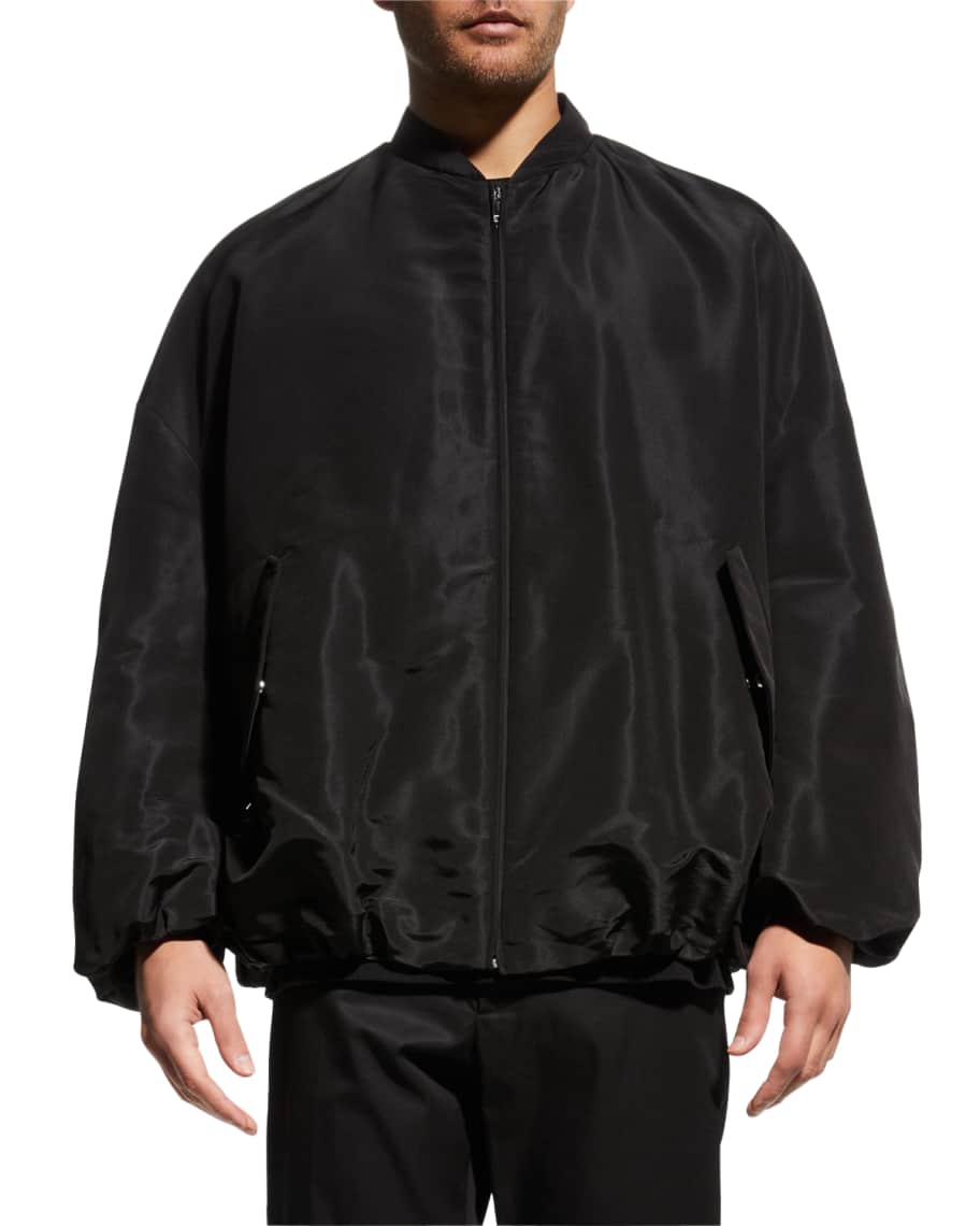 VALENTINO GARAVANI Icono Printed Silk-Twill Hooded Jacket for Men