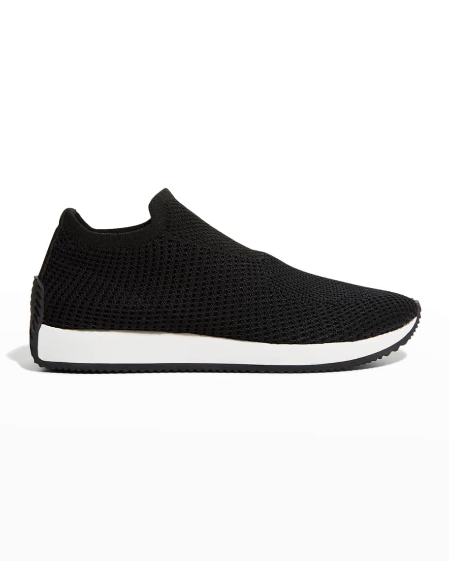 Eileen Fisher Humm Recycled Knit Pull-On Sneakers | Neiman Marcus
