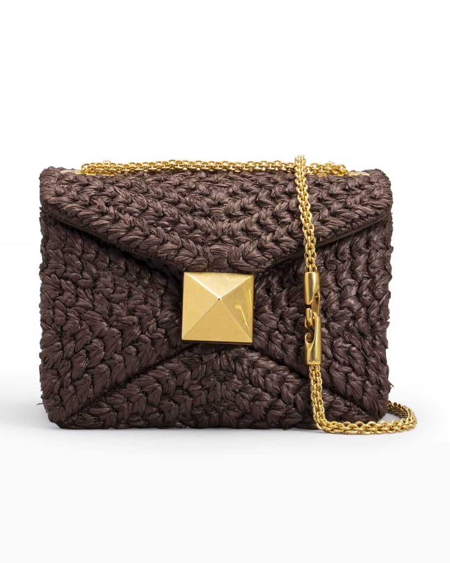 Woven Chain Shoulder Bag