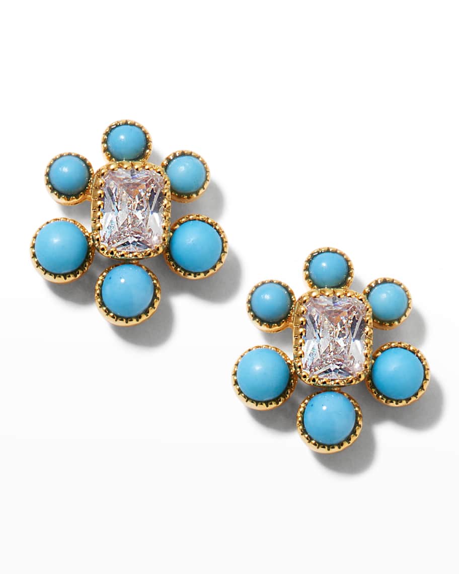 Tai Flower Stud Earrings | Neiman Marcus