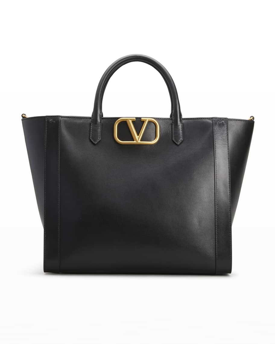 Valentino Print V-Logo Tote Bag