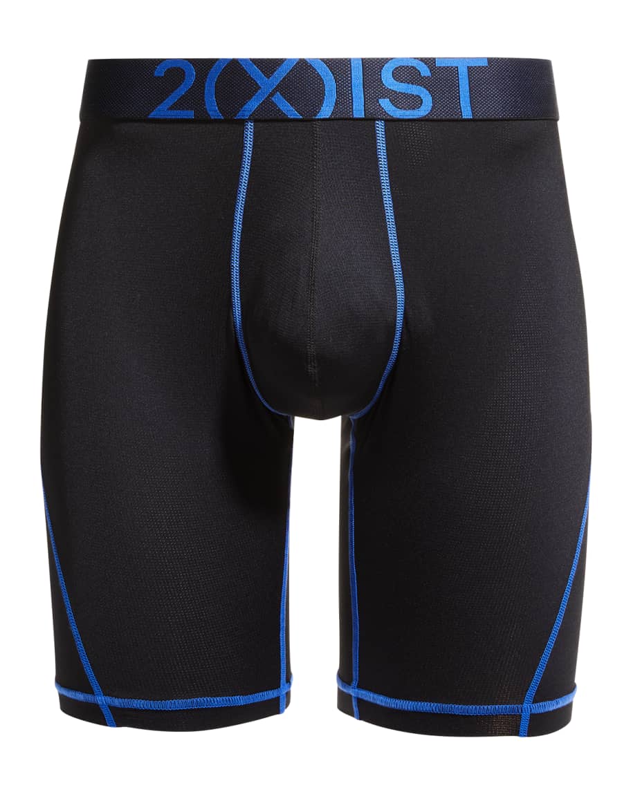 2Xist Men's Speed Dri Breeze StretchMesh Long Boxer Brief Neiman Marcus