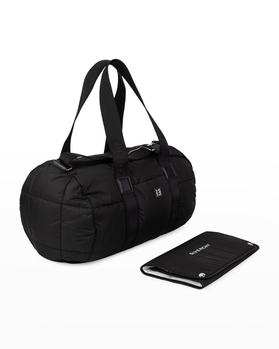 Givenchy Kid's Padded Nylon Bowling Diaper Bag w/ Changing Pad Neiman