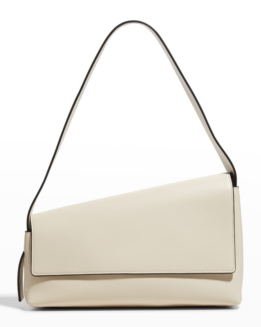 Staud Acute Flap Leather Shoulder Bag | Neiman Marcus