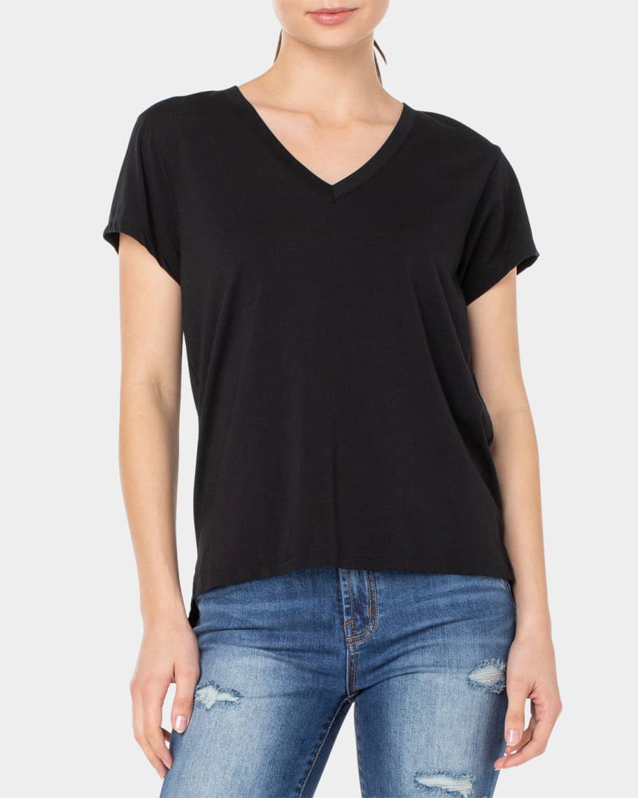 Serra by Joie Rucker The Chill Relaxed V-Neck Tee | Neiman Marcus
