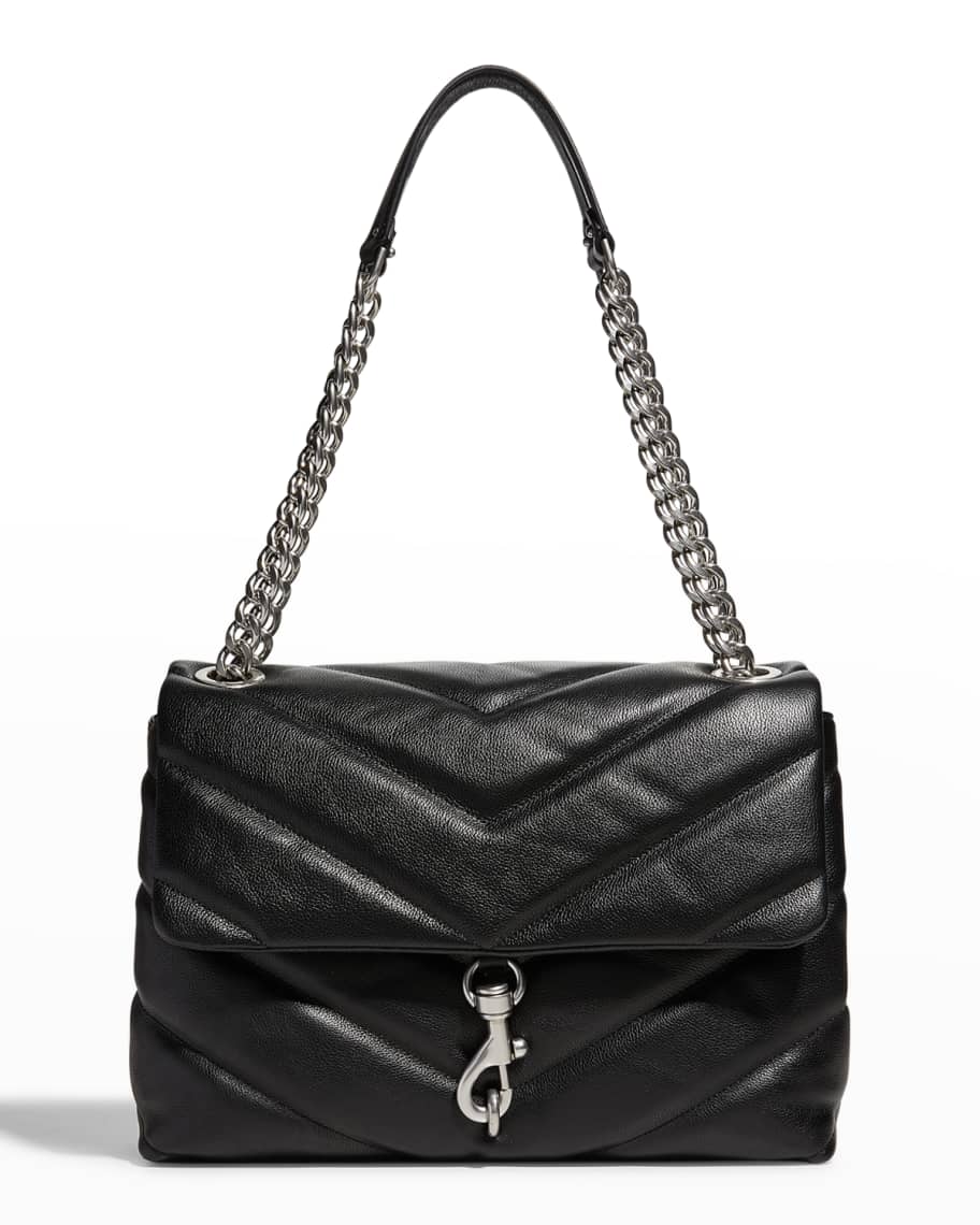 Rebecca Minkoff Edie Maxi Quilted Leather Shoulder Bag Neiman Marcus