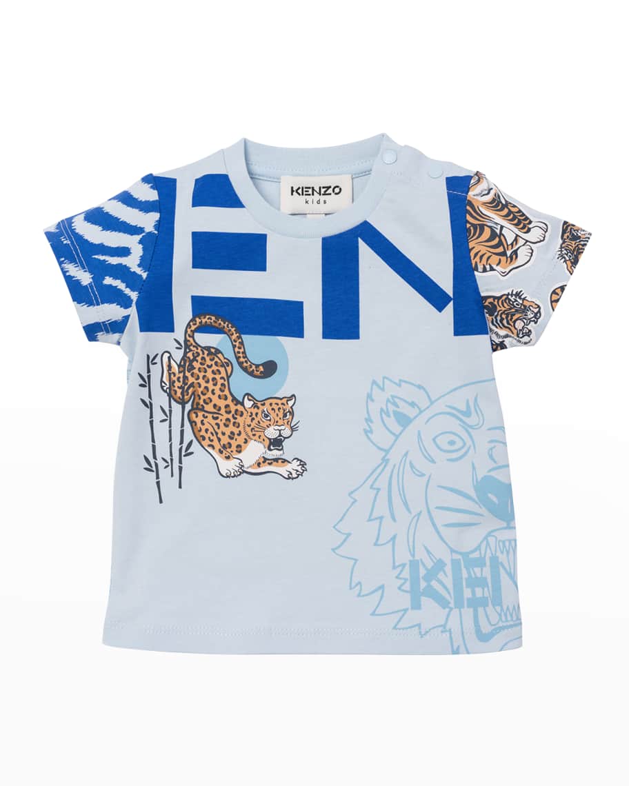 Kenzo Baby Boy's Multi-Iconics Printed T-Shirt | Neiman Marcus