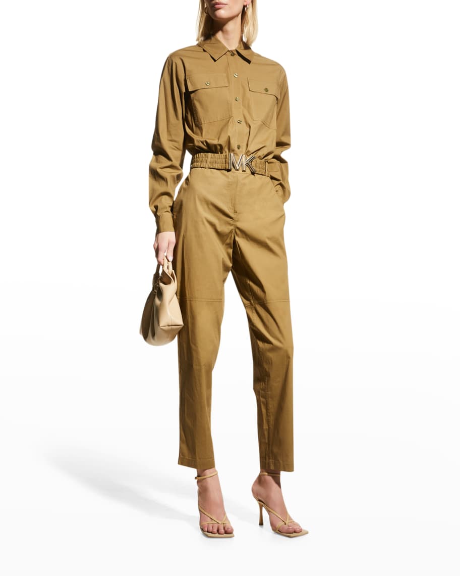 Actualizar 62+ imagen michael kors utility jumpsuit