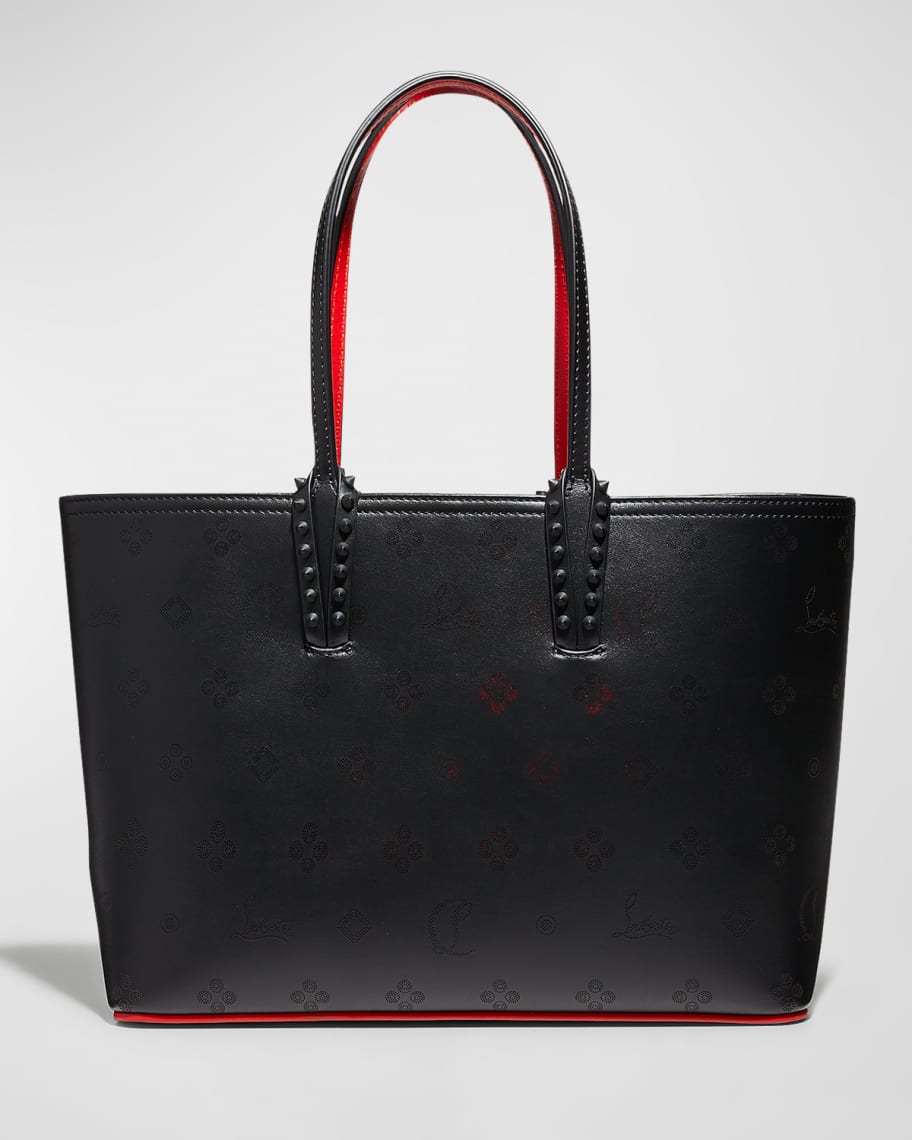 Christian Louboutin Cabata Small Tote in Loubinthesky Print Leather ...