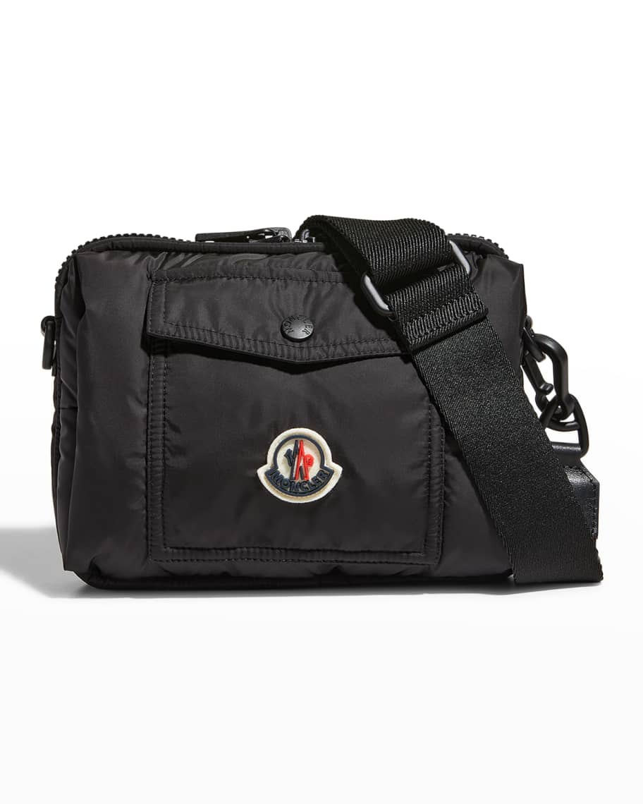 Moncler Legere Quilted Cross Body Bag | Black | FARFETCH