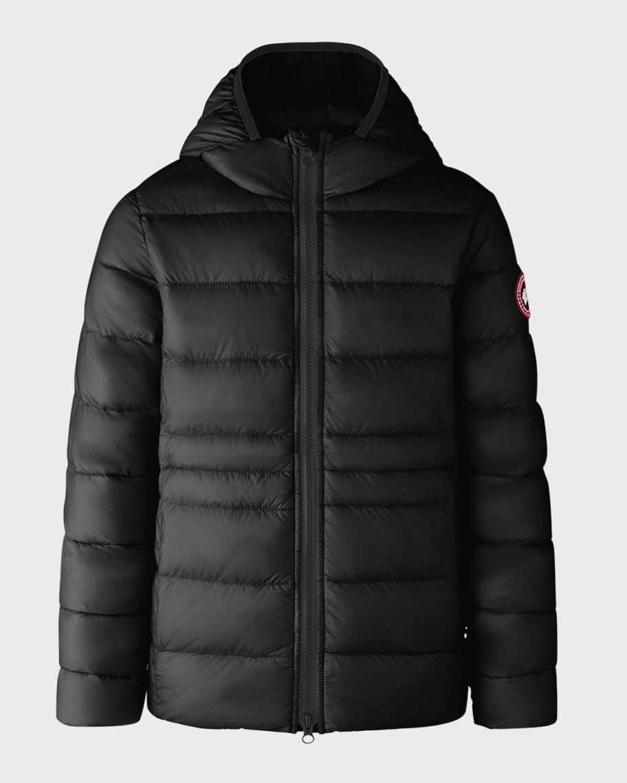 Canada Goose Kid's Cypress Youth Logo Quilted Jacket, Size S-XL
