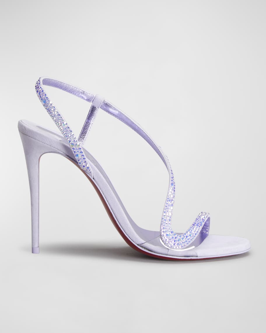 Christian Louboutin Purple Joli Queen Heeled Sandals