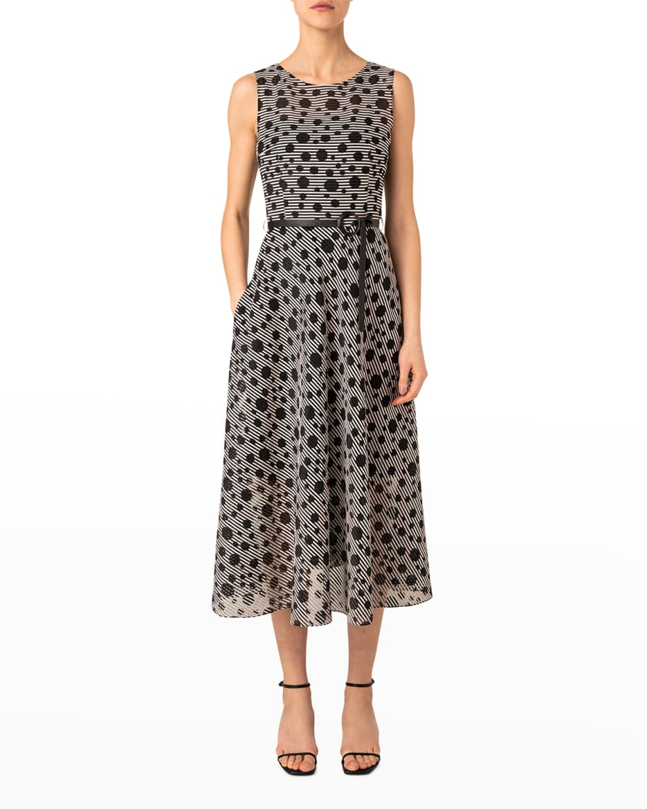 Her lip to Plaid Jacquard Knit Dress | www.angeloawards.com