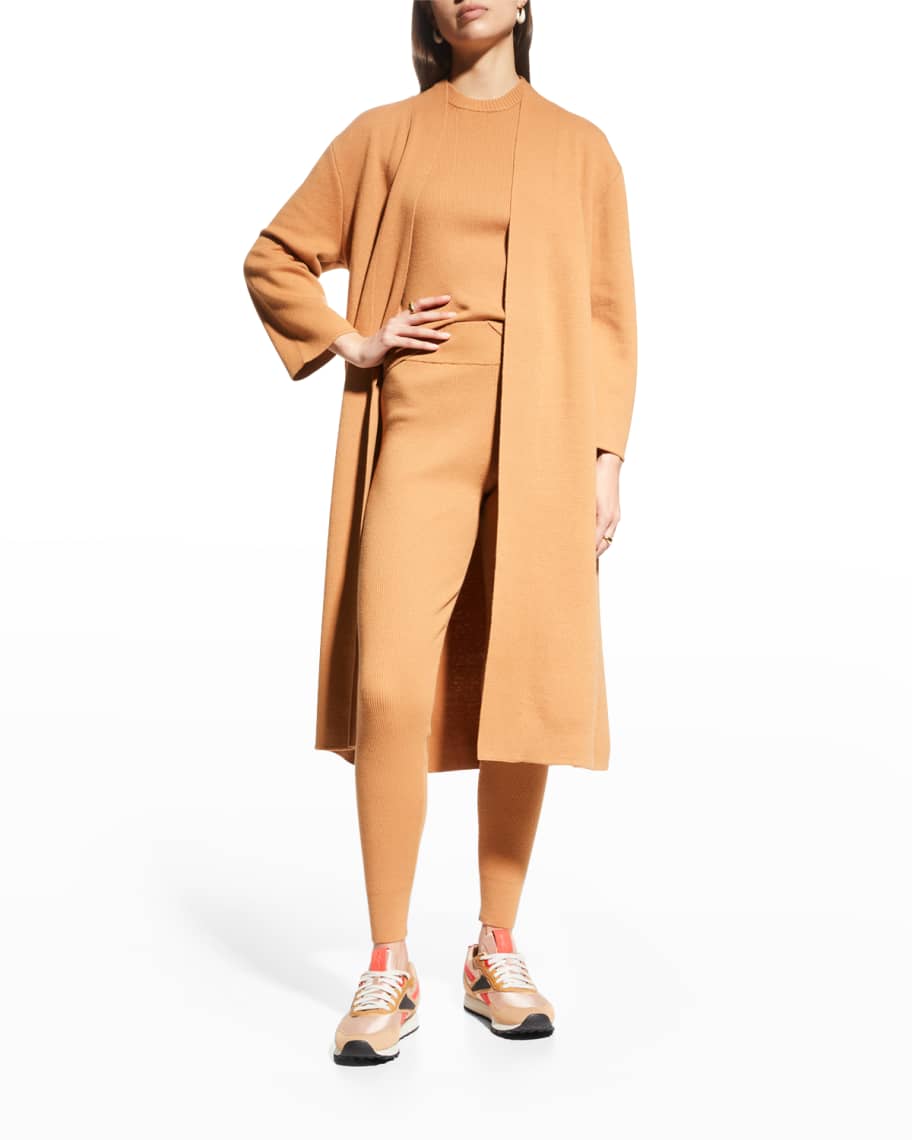 Toccin CottonBlend Open Knit Topper Neiman Marcus