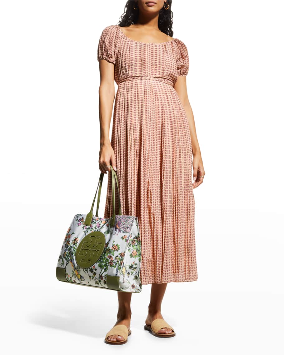 Tory burch pleated dress sale