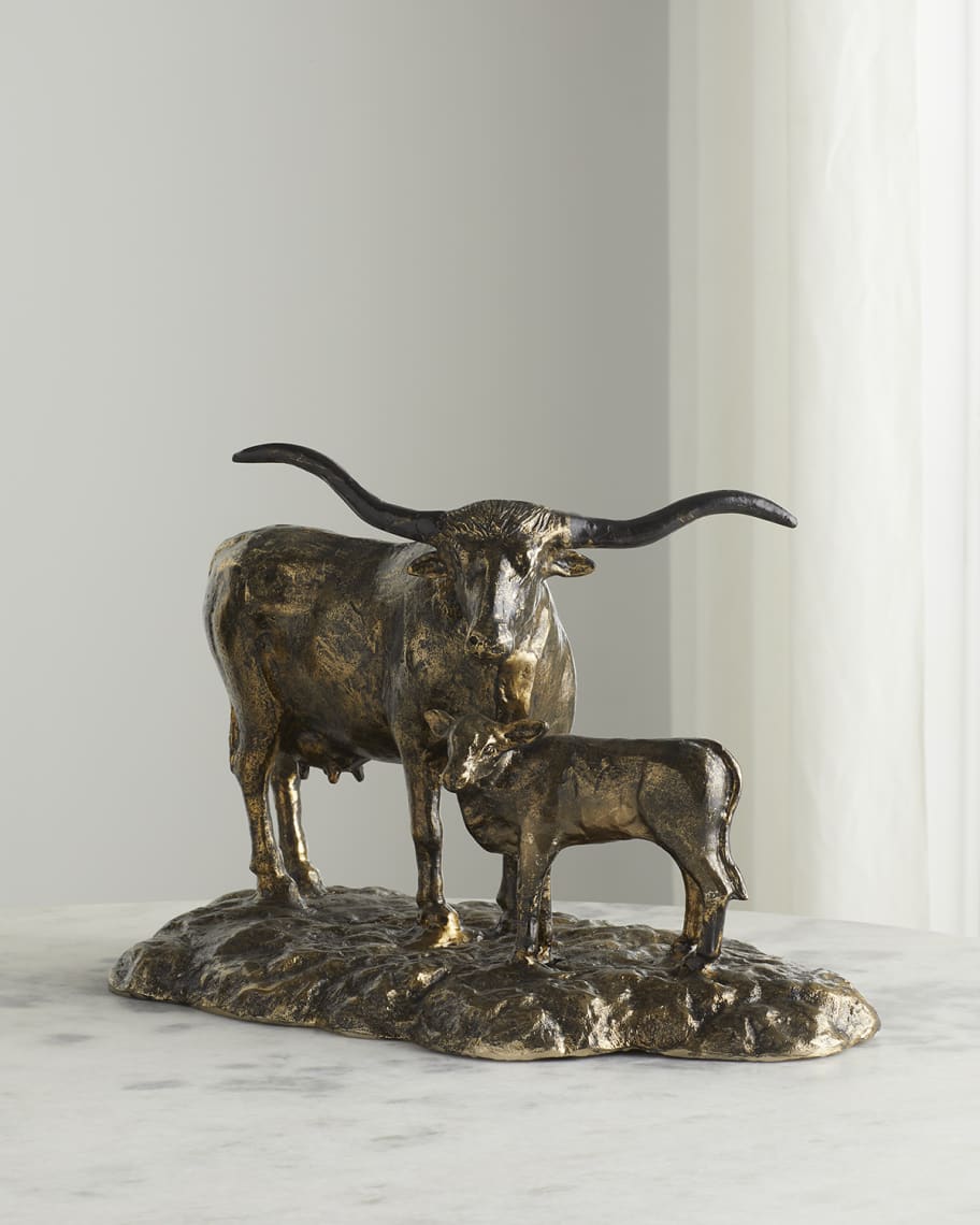 JohnRichard Collection Longhorn Sculpture Neiman Marcus