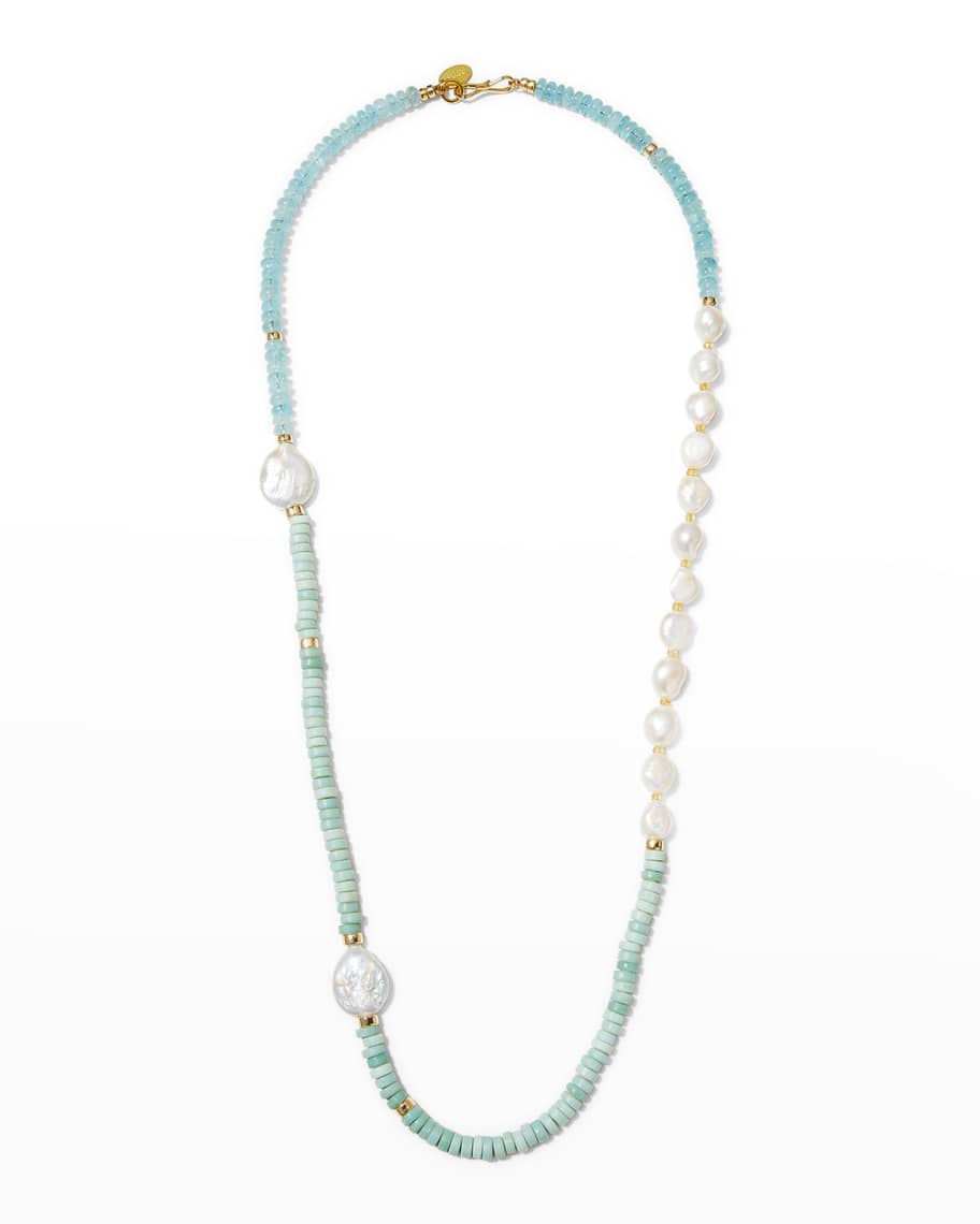 Lizzie Fortunato Clement Necklace in Morning Glory | Neiman Marcus