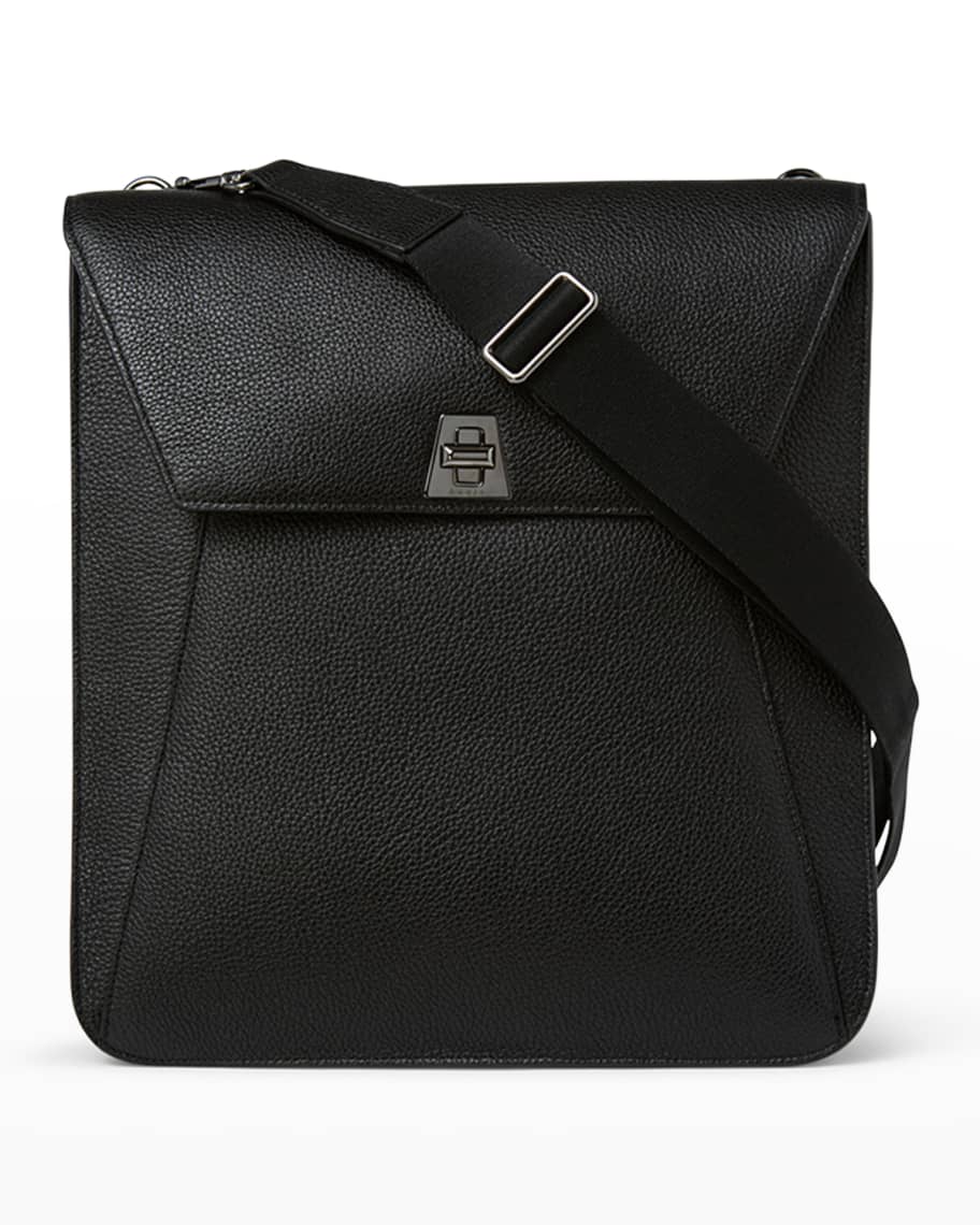 Akris Anouk Calfskin Medium Messenger Bag | Neiman Marcus