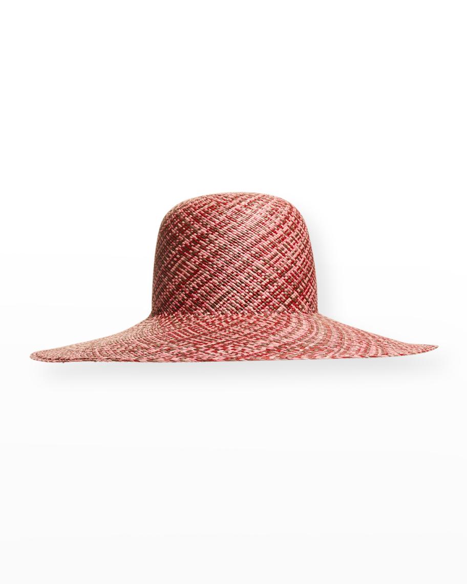 Loro Piana Alison Large-Brim Straw Beach Hat | Neiman Marcus display picture 2