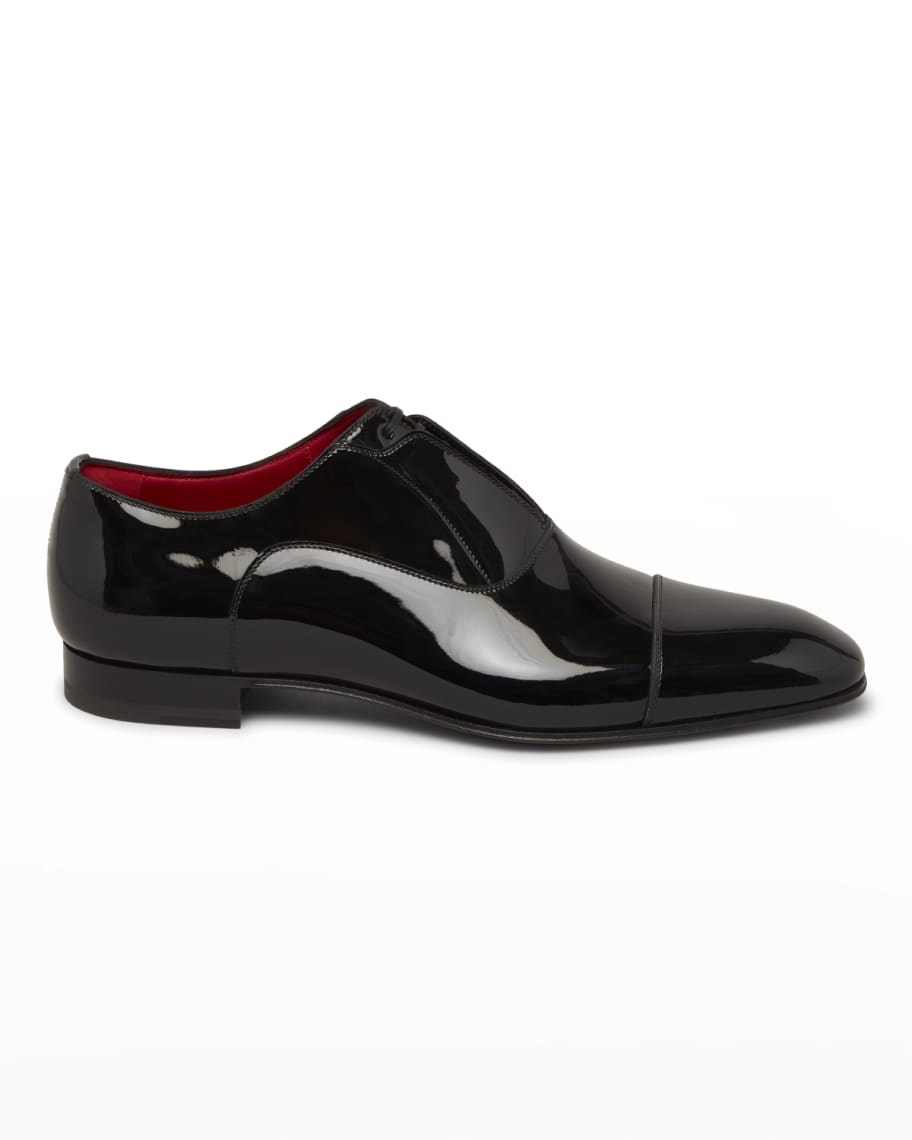 afbetalen pop calorie Christian Louboutin Men's Greghost Patent Leather Loafers | Neiman Marcus