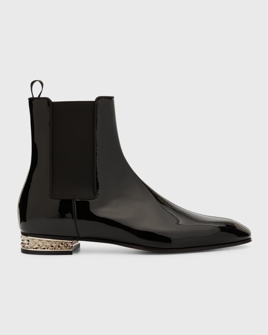 Christian Louboutin Men s Roadyrocks Patent Leather Chelsea Boots