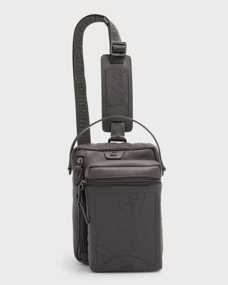 The Amazing Loubifunk - Backpack - Patent calf leather Cosmos - Black - Christian  Louboutin