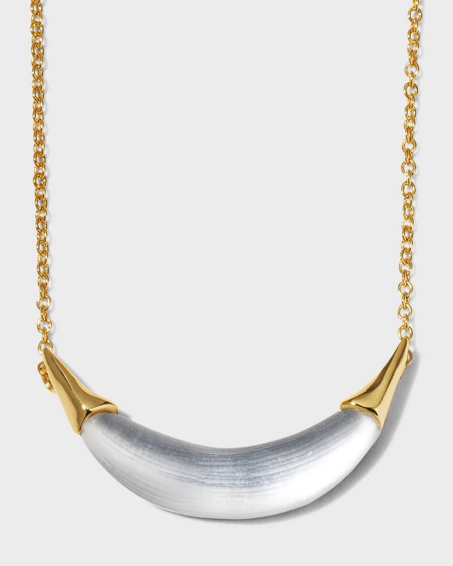 Alexis bittar crescent necklace shop