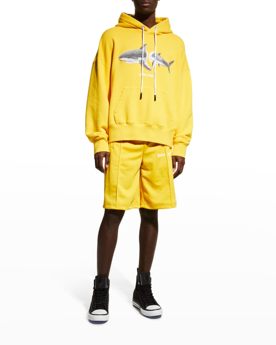 Palm Angels Men's Shark Pullover Hoodie | Neiman Marcus