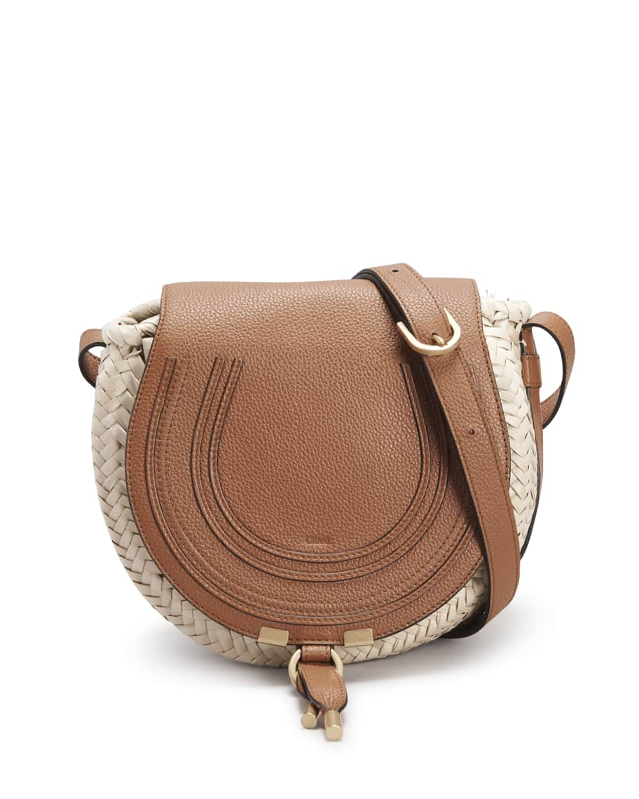 Chloe Marcie Panier Small Basket Crossbody Bag | Neiman Marcus