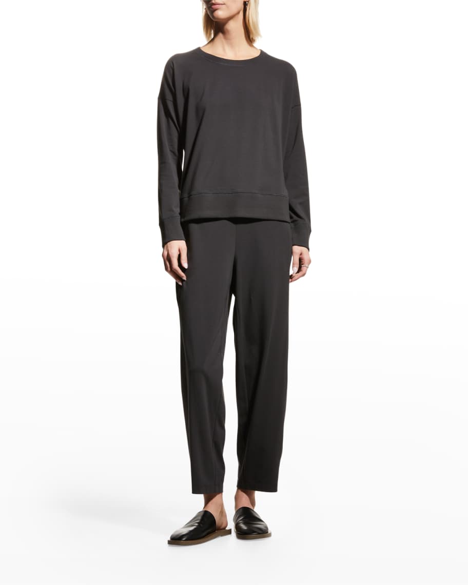 Eileen Fisher Petite Organic Cotton Jersey Lantern Pants Neiman Marcus