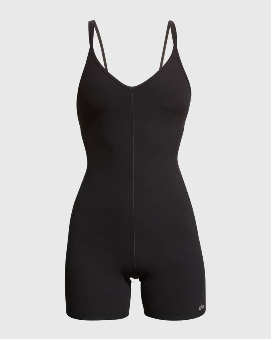 Alo Yoga Alosoft Suns Out Short Onesie Neiman Marcus