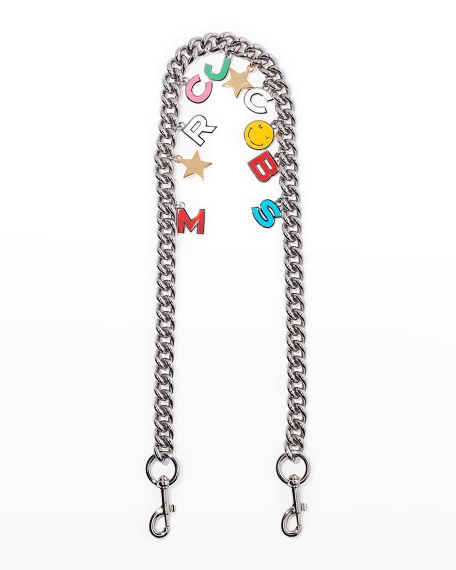 Marc Jacobs Jewelry Online Shop - Silver Womens The Monogram Chain