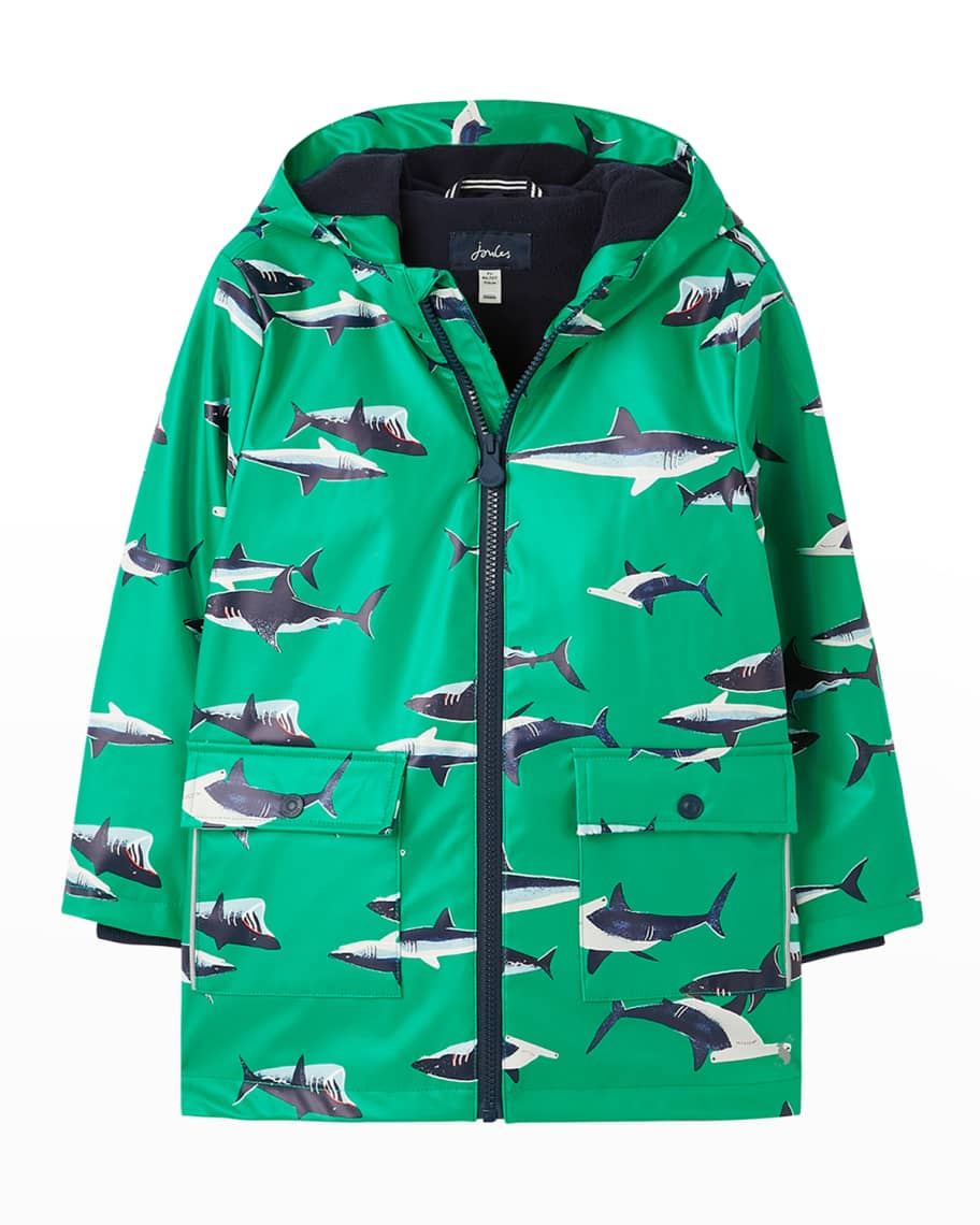 Joules shark best sale coat