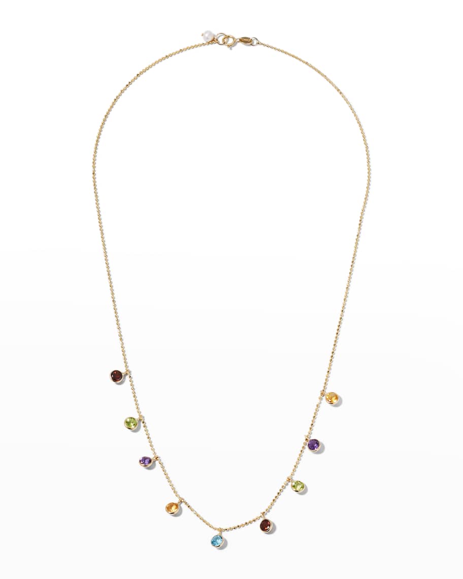 Contrast Petite Keshi Pearl Necklace – POPPY FINCH