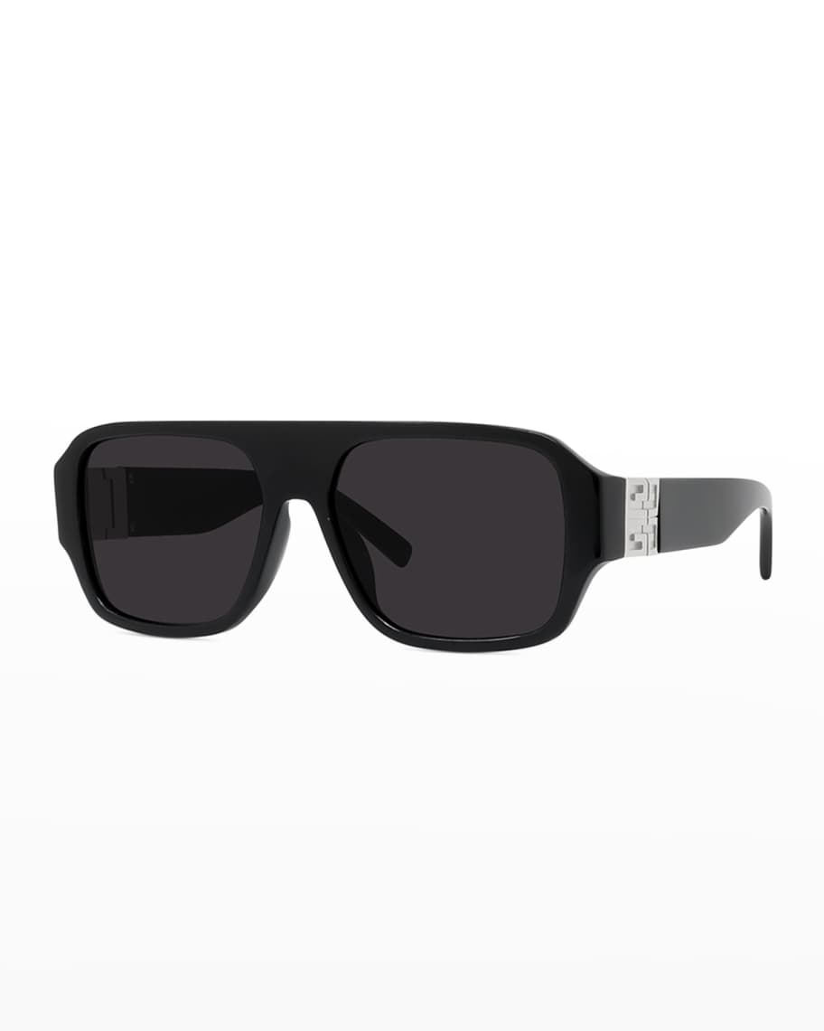Givenchy Men's 4G-Emblem Square Acetate Sunglasses | Neiman Marcus